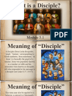 Module 5.2 - The Calling Od The Disciples