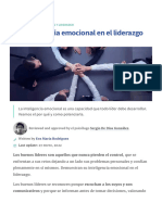 Inteligencia Emocional en El Liderazgo - La Mente Es Maravillosa