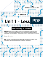 6° Básico - Lesson 1