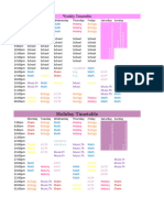 Timetable Girl