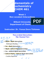 Biochemistry Week 1