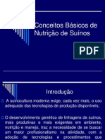 Conceitos Básicos de Nutrição de Suínos