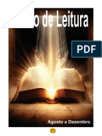 Plano de Leitura Da Bíblia - 153 Dias - Agosto A Dezembro 2