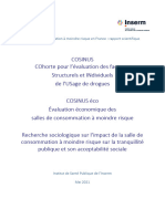 Inserm-Rapport - Salle de Consommation À Moindre Risque - Mai 2021