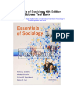 Essentials of Sociology 6th Edition Giddens Test Bank