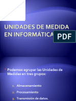 Unidades de Medida Informatica