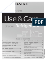 Frigidaire Refridge Owners Manual