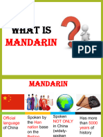 Introduction To Mandarin Pronunciation