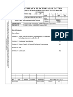 Tech-Spec - of SDH Equipment by BHEL