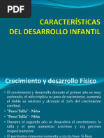 CARACTERÍSTICAS Del Desarrollo Infantil