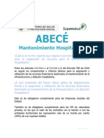 Abece Mantenimiento Hospitalario