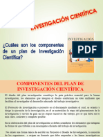 1.4. Componentes Del Plan de Investigación