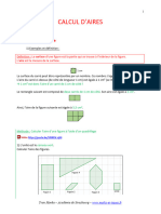 Calcul D - Aires