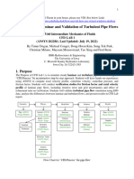 Verification of Laminar and Validation of Turbulent Pipe Flows