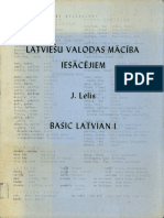 Basic Latvian I