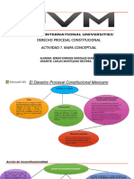 Derecho Procesal Constitucional Actividad 7. Mapa Conceptual