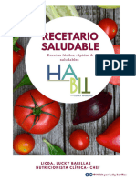 Recetario Saludable 1