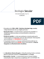 Aula 11 - Cap. 13, A Ideologia Secular - A Era Das Revoluções