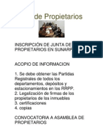 Junta de Propietarios