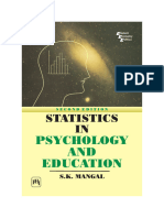 Statistics IN: Psychology AND Education