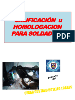 Calificacion U Homologacion para Soldadu