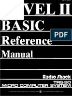 Level II BASIC Reference Manual (1979) (Radio Shack)