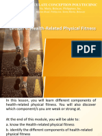 Lesson 4 Health Related Physical Fitness