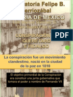 Conspiracion de Queretaro e Hidalgo