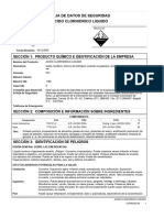 Hoja de Seguridad Acido - Clorhidrico