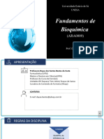 Fundamentos de Bioqu Mica Aula 1 e 2 23.2