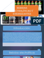 Bebidas Electroliticas y Energizantes