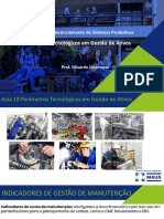 Aula 18 EPM 412 2022 Parâmetros Tecnológicos em Gestão de Ativos