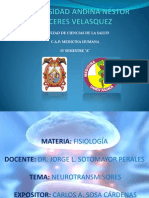 Neurotransmisores Fisiologia