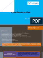 Semana 11 - Poder Ejecutivo en El Perú