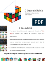 O Cubo de Rubik 