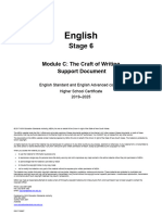 English Prescriptions 2019 2025 Module C Support Document Word