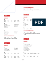 Level (1B) Vocabulary Lessons Answer Key