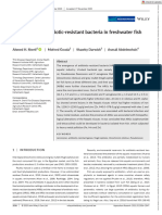 Aquaculture Research - 2020 - Sherif - Prevalence of Antibiotic Resistant Bacteria in Freshwater Fish Farms