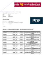 Salary Account Statement - Unlocked