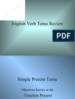 English Verb Tenses Review