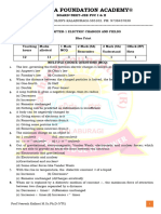 Chapter 1 Electric Charges & Fields STC VM