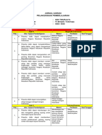 Jurnal Harian Kelas 4 Genap Kurmer