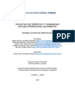 Abordaje de Teorías Ciencia Politica (Estado Peruano Grupo 2)