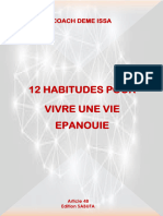 12 Habitudes Pour Vivre Une Vie Epanouie