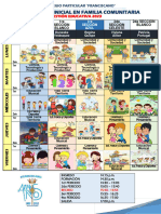 HORARIOS GESTION 2023 Franciscano