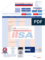 Factura Industrial de Terminales