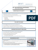 IT Security User Awareness & Practices Guide