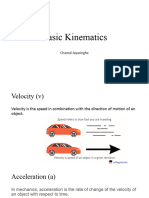 Kinematics Graphs Gears & Bearings