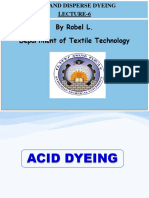 6 - Acid & Disperse Dyeing