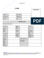 16 - Employee Joining Form